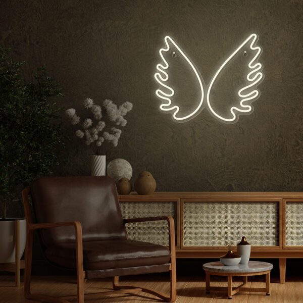 423661_oryg Neon PLEXI LED WINGS white FPNE09X Forever Light