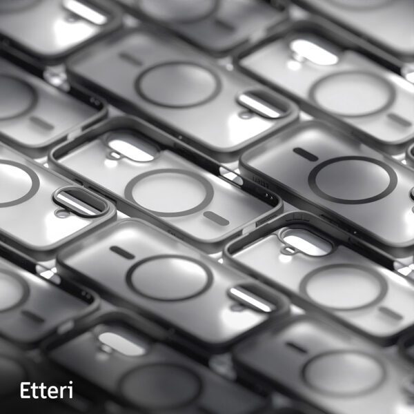 Etteri Matt Mag case for iPhone 16 Plus 6,7" black