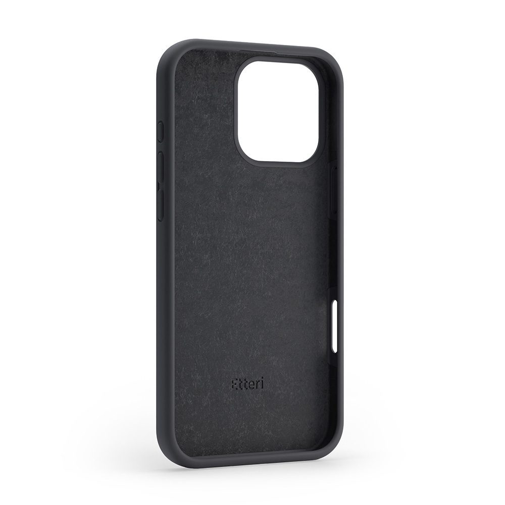 Etteri Silicone case for iPhone 16 Pro Max 6,9" black