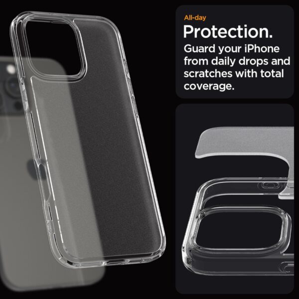 Spigen Ultra Hybrid case for iPhone 16 Pro 6,3" frost clear