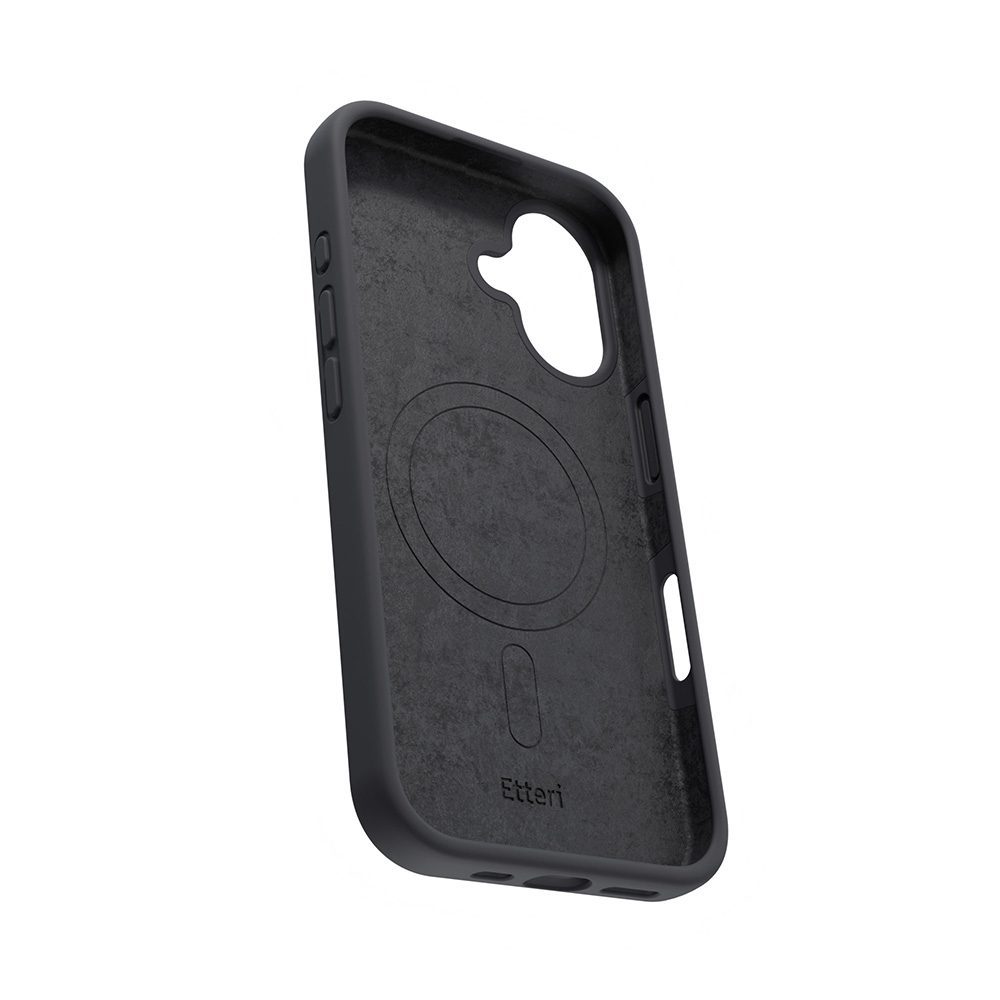 Etteri Silicone Mag case for iPhone 17 Air black