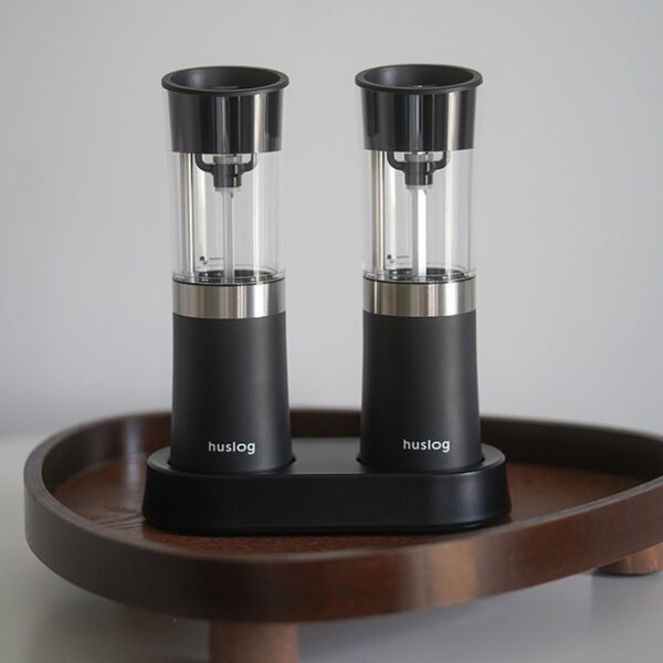 Huslog Grinder Set with Charging Base - Black