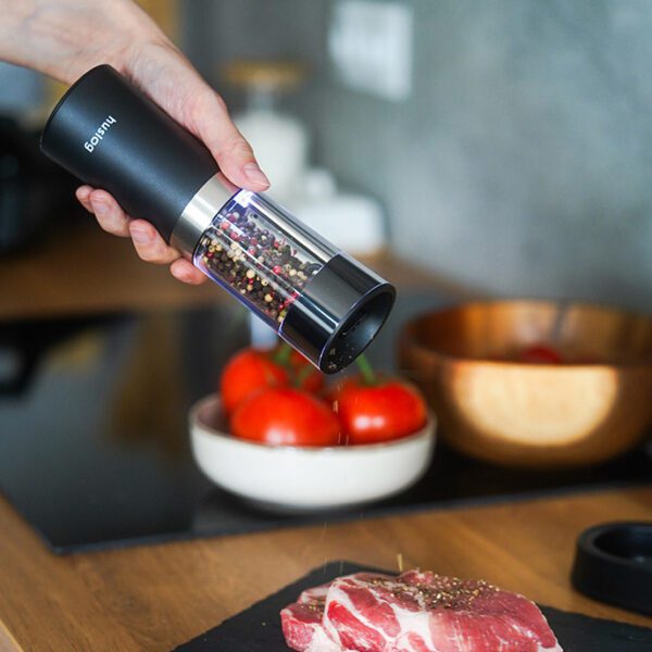 Huslog Grinder Set with Charging Base - Black