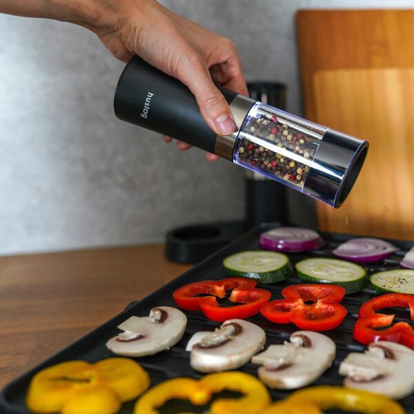 Huslog Grinder Set with Charging Base - Black