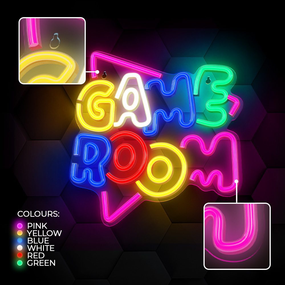 Neon PLEXI LED GAME ROOM multicolor NNE20 Neolia