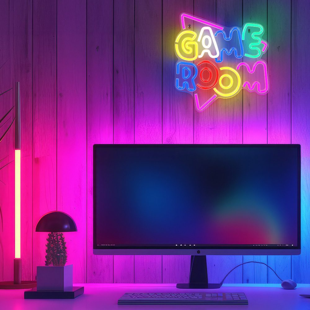 Neon PLEXI LED GAME ROOM multicolor NNE20 Neolia