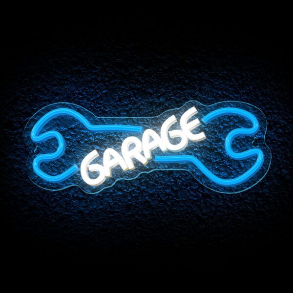 429479_oryg Neon PLEXI LED GARAGE blue white NNE22 Neolia