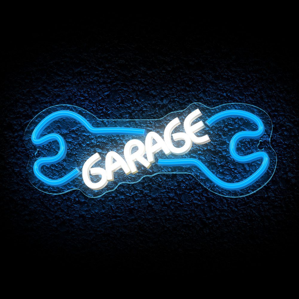 429479_oryg Neon PLEXI LED GARAGE blue white NNE22 Neolia