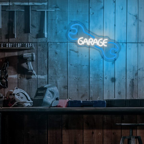 429481_oryg Neon PLEXI LED GARAGE blue white NNE22 Neolia