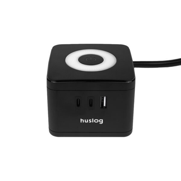 Huslog Cube Extension Cord with LED