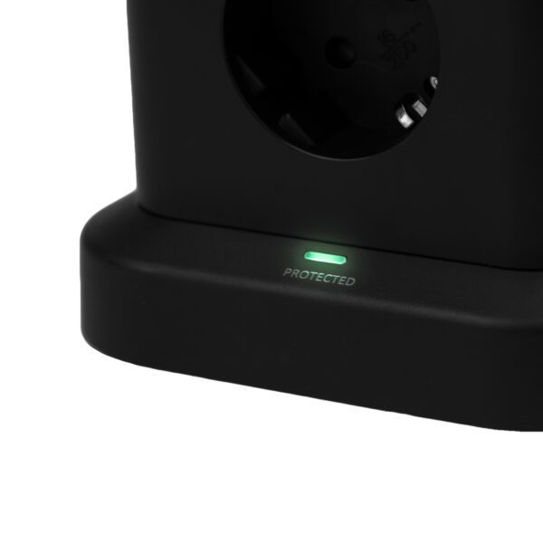 Huslog Vertical Extension Cord with USB