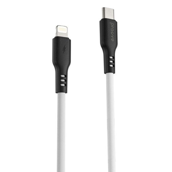 Proove kabel Rebirth USB-C - Lightning 1m 27W biały