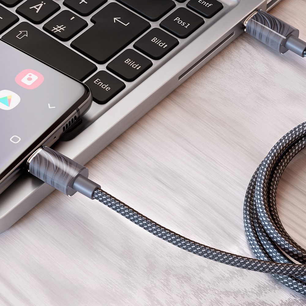 Proove cable Spectral USB-C - Lightning 1m 3A gray