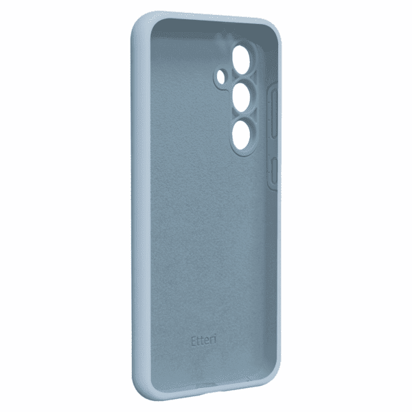 Etteri Silicone case for Samsung Galaxy S24 FE light blue