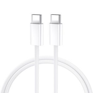 BWOO Cable USB-C - USB-C 2m 60W white