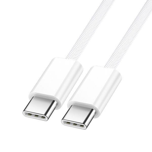 BWOO Cable USB-C - USB-C 2m 60W white