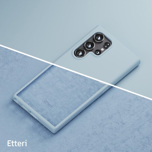 Etteri Silicone case for Samsung Galaxy A16 4G / A16 5G light blue