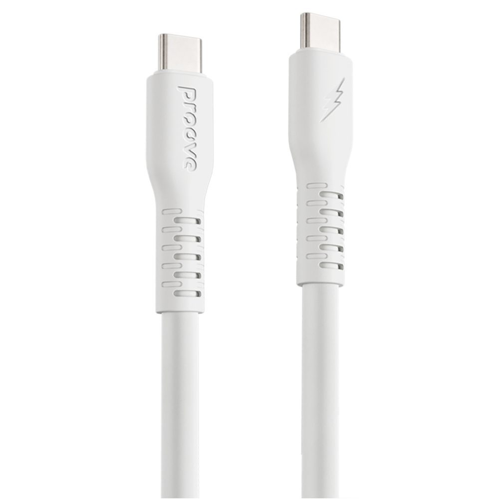 Proove cable Eternal USB-C - USB-C 2m 3A white