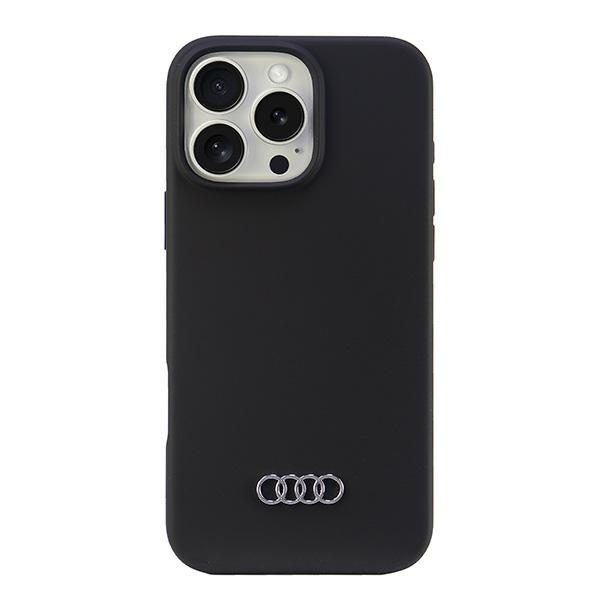 Audi Silicone case for iPhone 16 Pro Max 6.9" black
