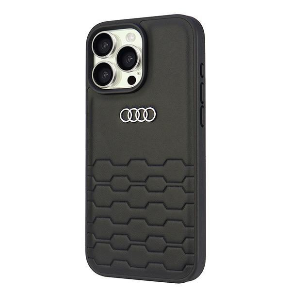 Audi Synthetic Leather case for iPhone 16 Pro Max 6.9" black