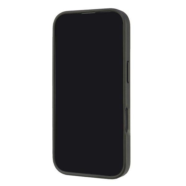 Audi Synthetic Leather case for iPhone 16 Pro 6.3" Black
