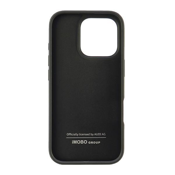 Audi Synthetic Leather case for iPhone 16 Pro 6.3" Black