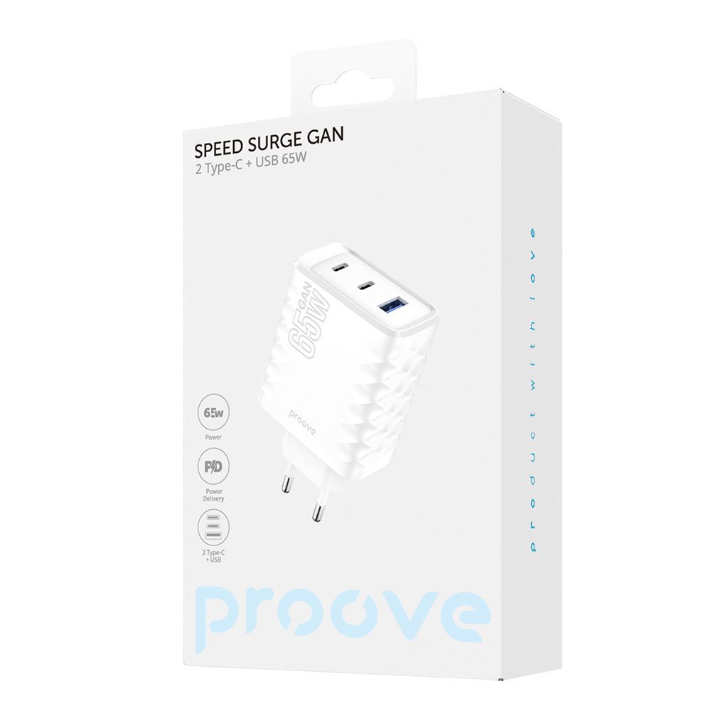 Proove Speed Surge Gan 65W white