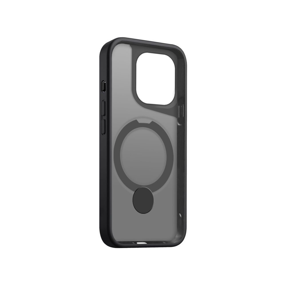 Etteri Matt Mag Ring case for iPhone 15 Pro Max 6,7" black