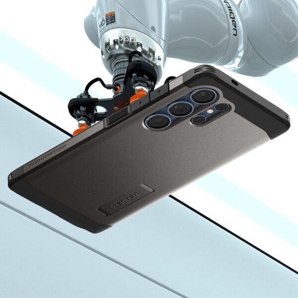 Spigen Tough Armor MagSafe case for Samsung Galaxy S25 Ultra Gunmetal