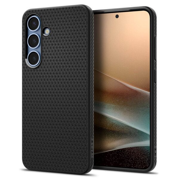 Spigen Liquid Air case for Samsung Galaxy S25 Matte Black