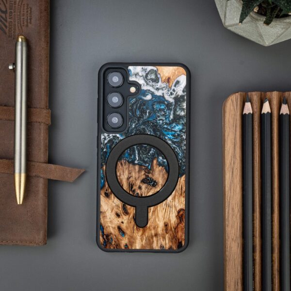 439219_oryg Bewood Unique case for Samsung Galaxy A55 5G Planets Earth with MagSafe