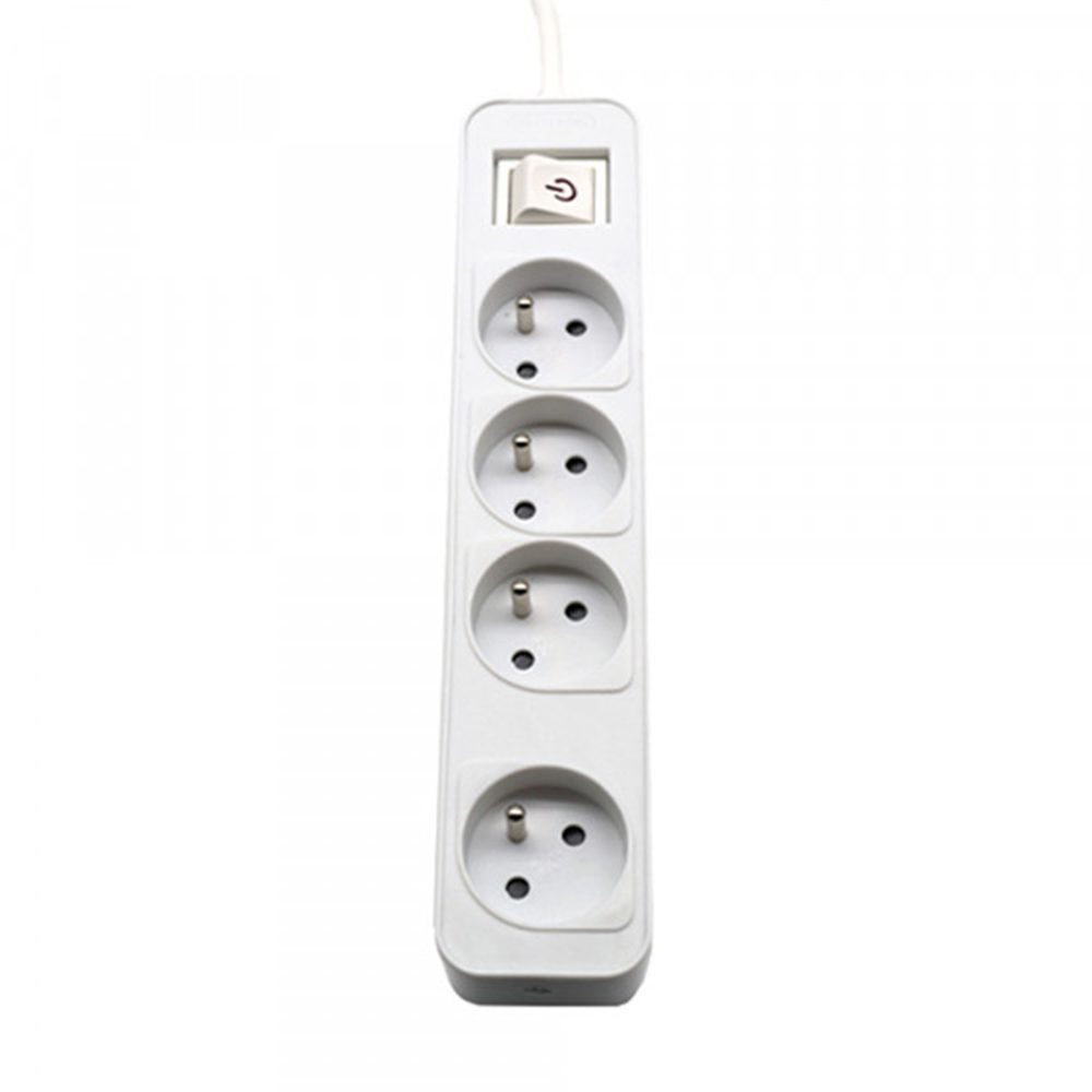 440510_oryg Power strip PHILIPS extension cord 4 sockets 3m 10A white
