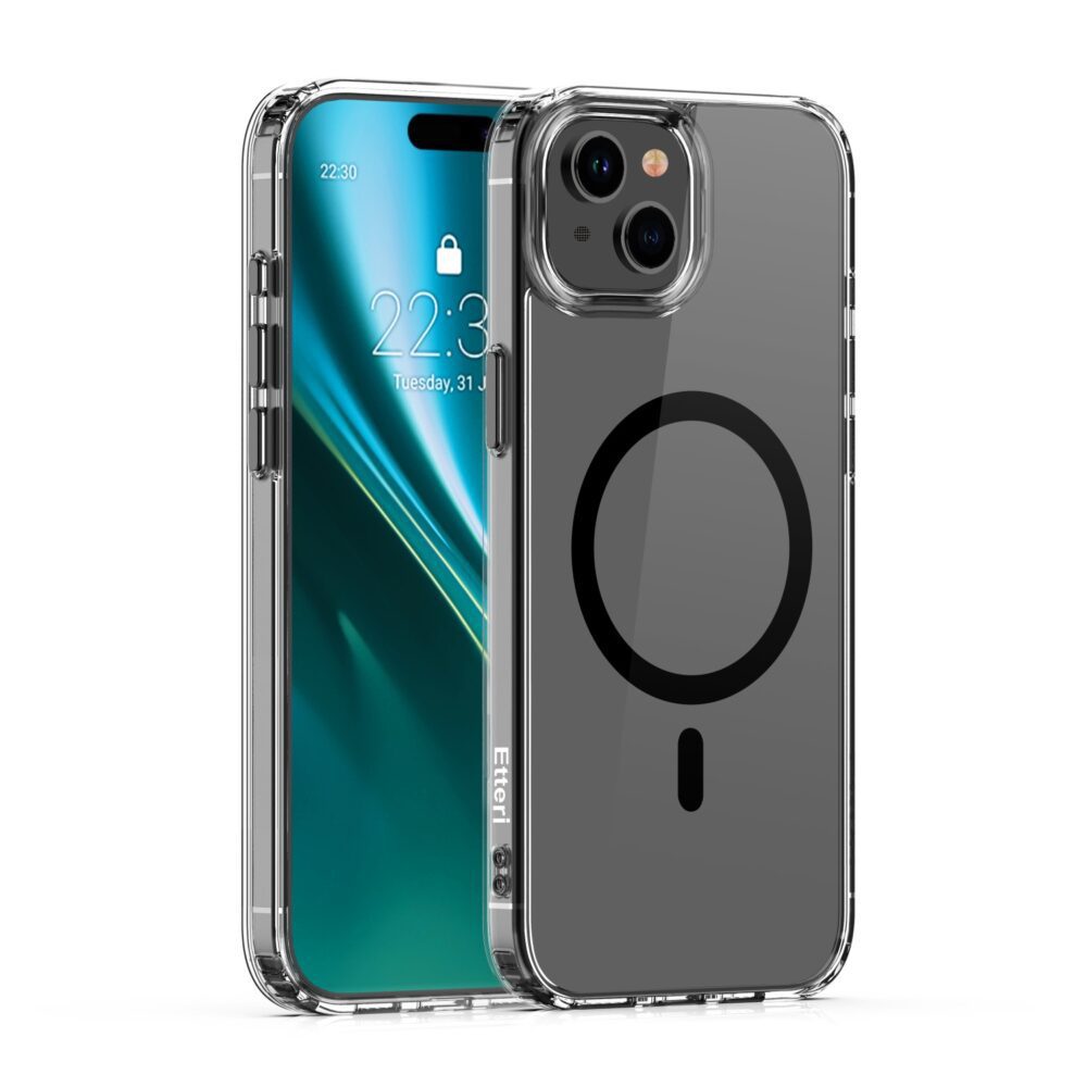 Etteri Color Mag case for iPhone 15 6,1" black