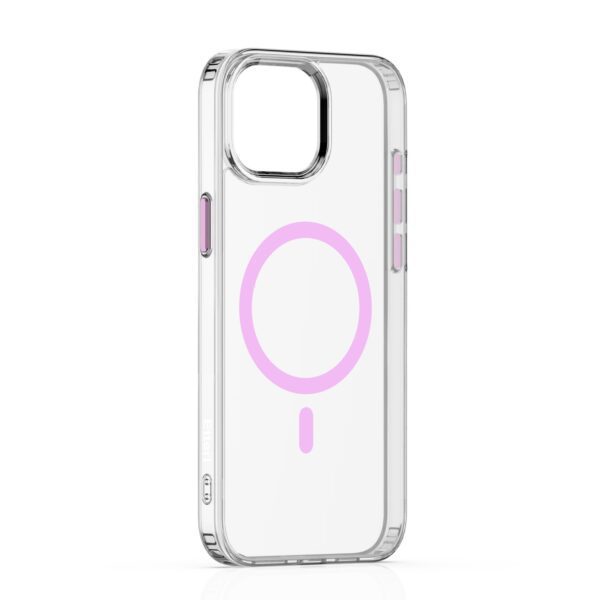 Etteri Color Mag case for iPhone 15 6,1" pink