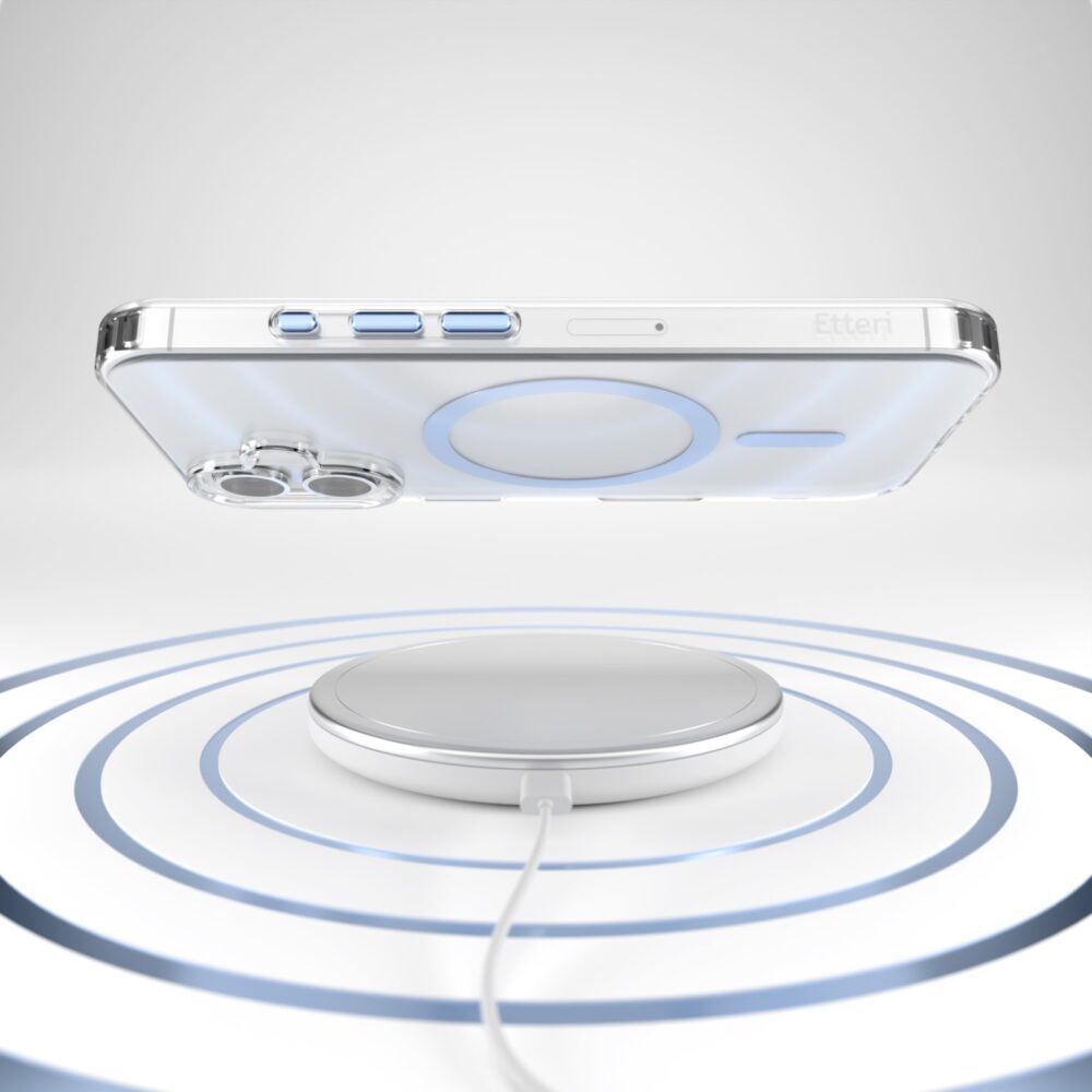 Etteri Color Mag case for iPhone 16 Plus 6,7" light blue