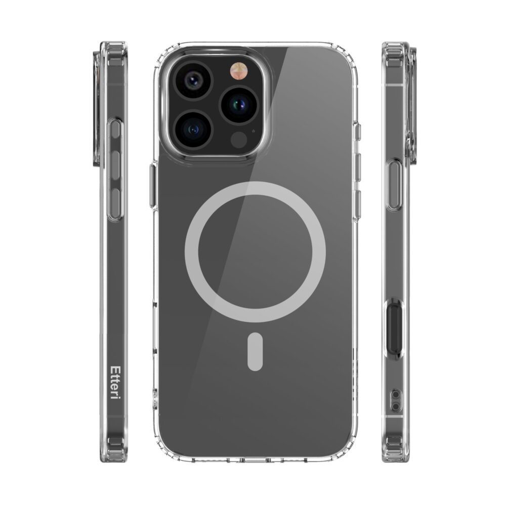 Etteri Color Mag case for iPhone 16 Pro Max 6,9" grey