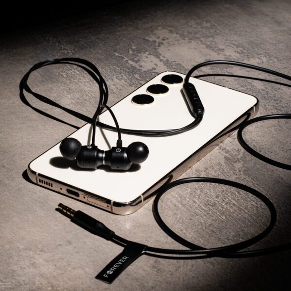 442351_oryg Forever wired earphones EP-01 jack 3,5mm black