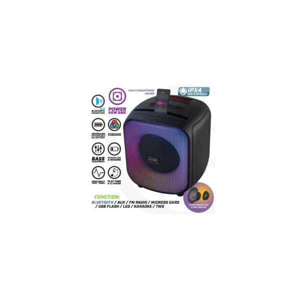 Rebeltec Speaker PowerCube 500 60W RMS