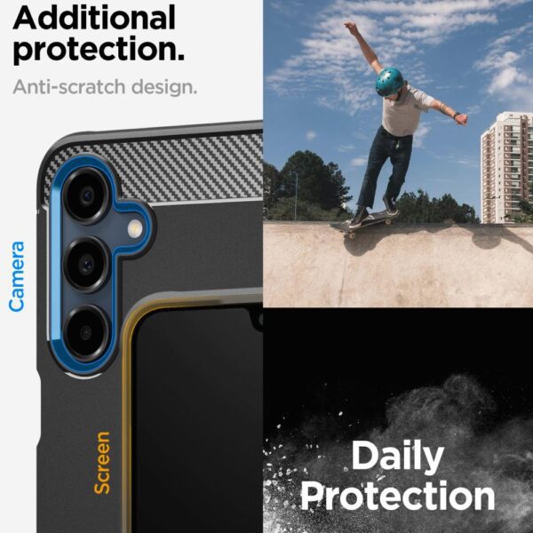 Spigen Rugged Armor case for Samsung Galaxy A16 4G / 5G Matte Black