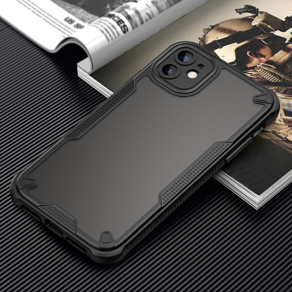 444673_oryg Defender Matt case for iPhone 11 black