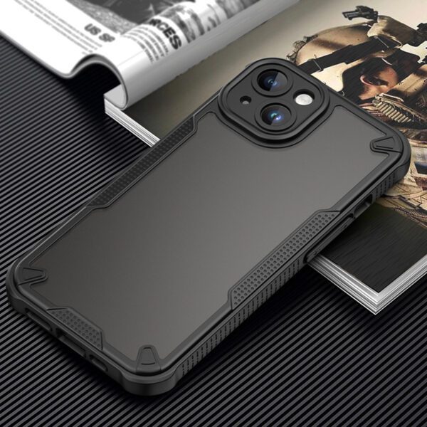 Defender Matt case for iPhone 14 6,1" black