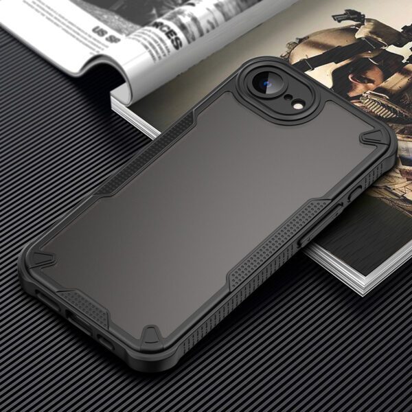 444709_oryg Defender Matt case for iPhone 16e black