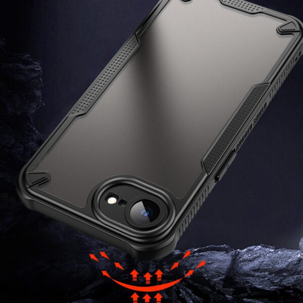 444710_oryg Defender Matt case for iPhone 16e black
