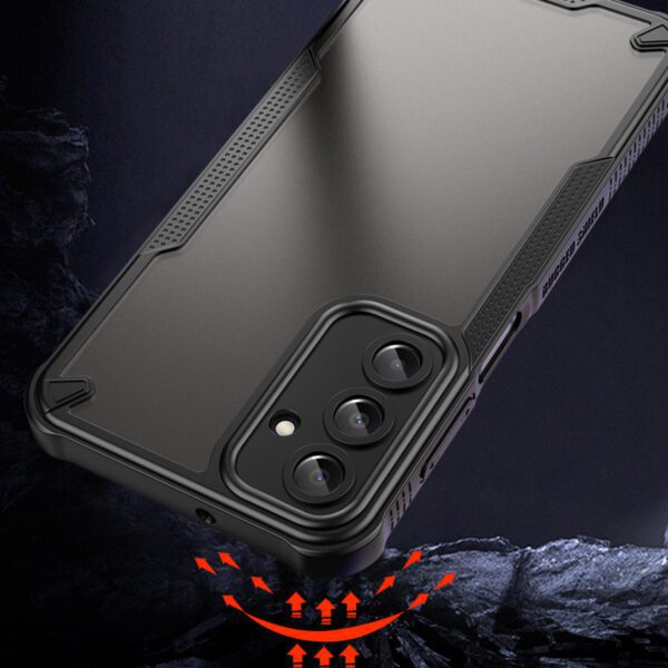 Defender Matt case for Samsung Galaxy A16 4G / A16 5G black