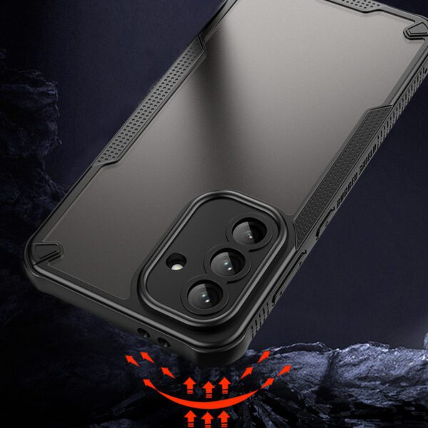 Defender Matt case for Samsung Galaxy A36 5G black