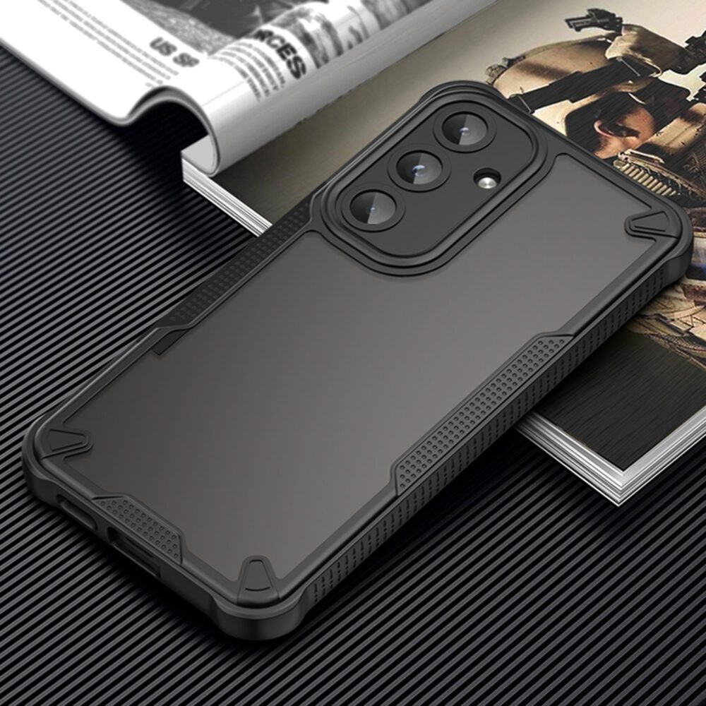 Defender Matt case for Samsung Galaxy S25 FE black