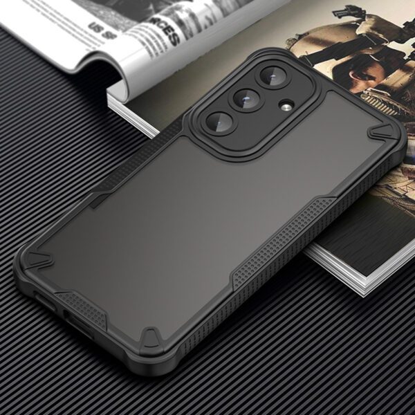 Defender Matt case for Samsung Galaxy S25 FE black