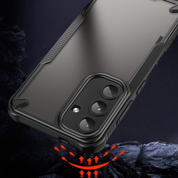 Defender Matt case for Samsung Galaxy S25 FE black