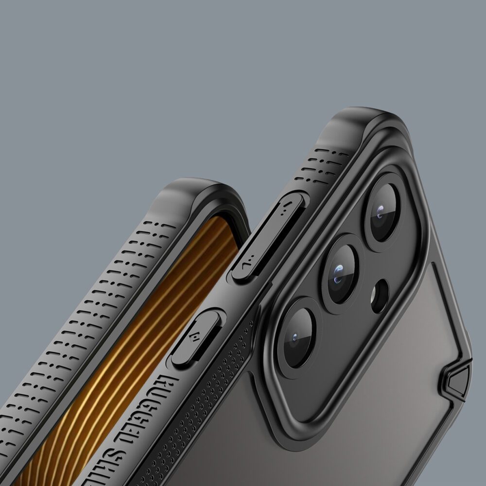 Defender Matt case for Samsung Galaxy S25 FE black