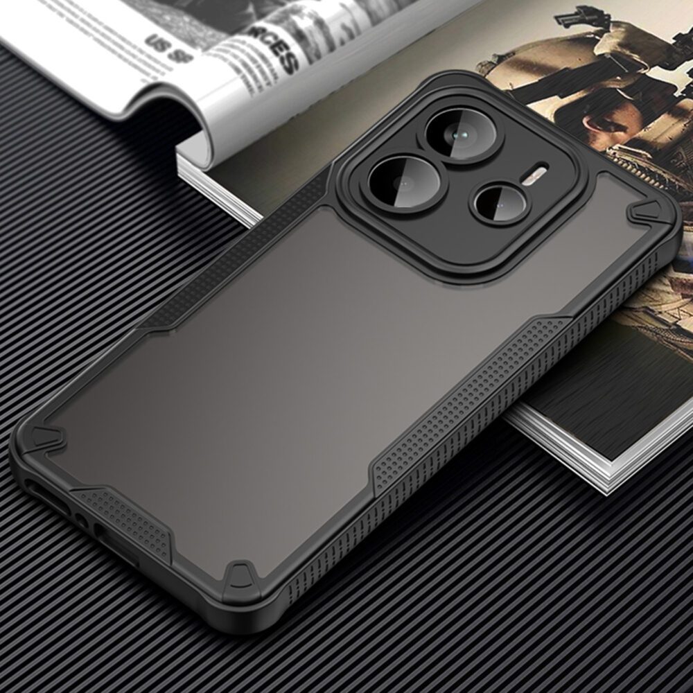 Defender Matt case for Xiaomi Note 14 5G (Global) black